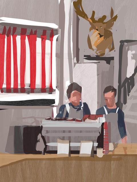 Melbourne artist Rebecca Jones - Artwork - Digital - Interiors (2)