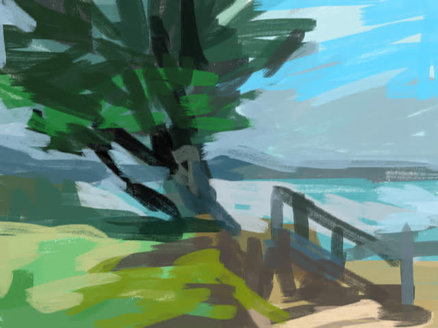 Melbourne artist Rebecca Jones - Artwork - Digital - Scapes (3)