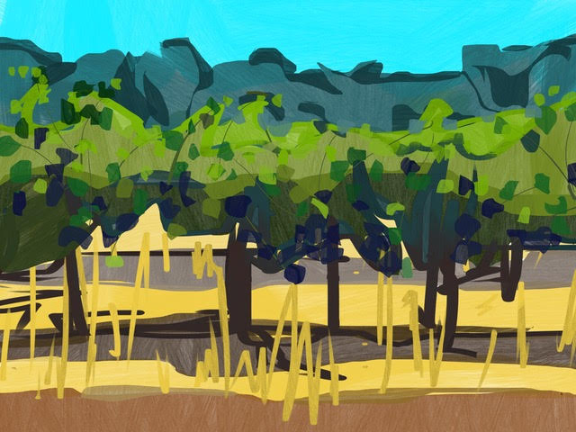 Melbourne artist Rebecca Jones - Artwork - Digital - Scapes (4)