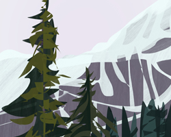 Melbourne artist Rebecca Jones - Digital - Snow (12)