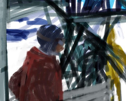 Melbourne artist Rebecca Jones - Digital - Snow (2)