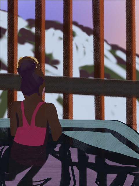 Melbourne artist Rebecca Jones - Artwork - Digital - Snow (10)