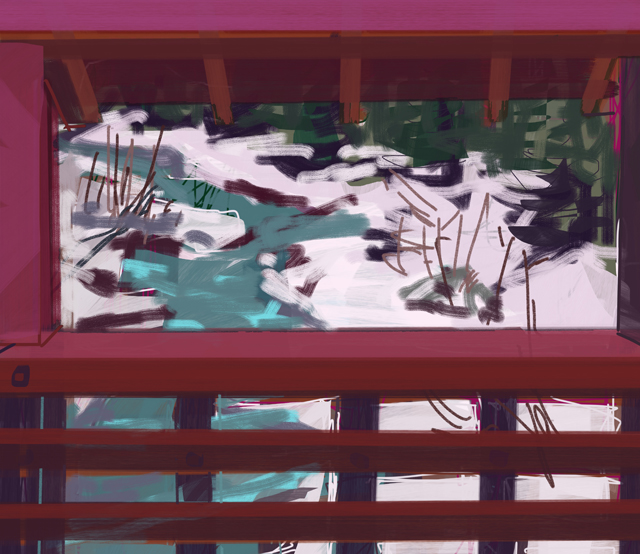 Melbourne artist Rebecca Jones - Artwork - Digital - Snow (11)