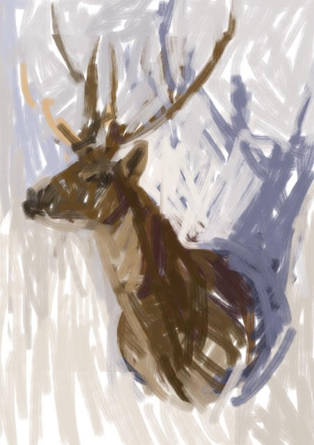 Melbourne artist Rebecca Jones - Artwork - Digital - Snow (3)