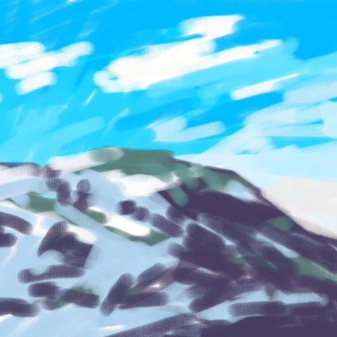 Melbourne artist Rebecca Jones - Artwork - Digital - Snow (9)