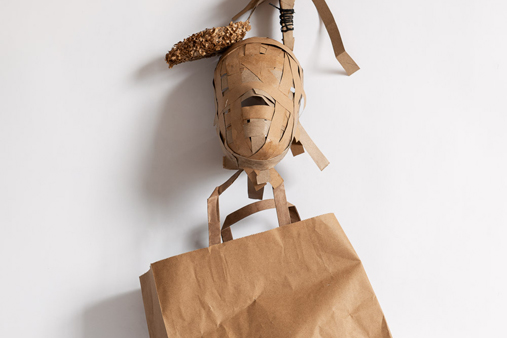 Melbourne artist Rebecca Jones - Artwork - Drawing Sculpture and Installation - Seated