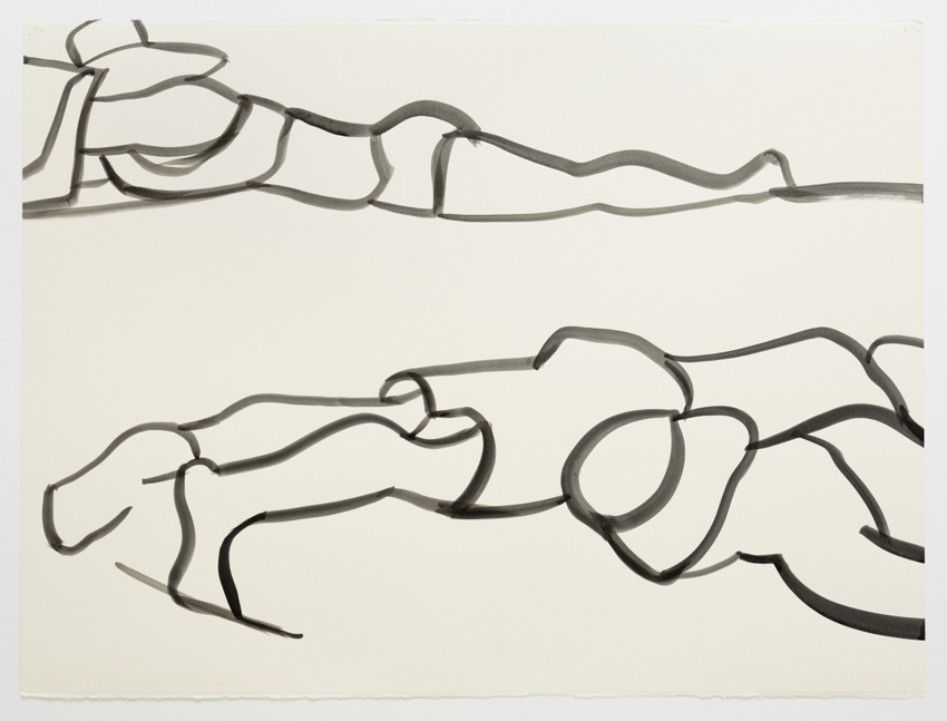 Melbourne artist Rebecca Jones - Artwork - Drawing - Coast - Catching Rays