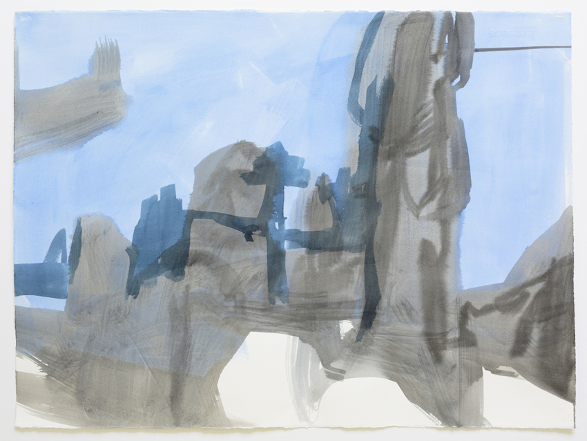 Melbourne artist Rebecca Jones - Artwork - Drawing - Coast - Layback