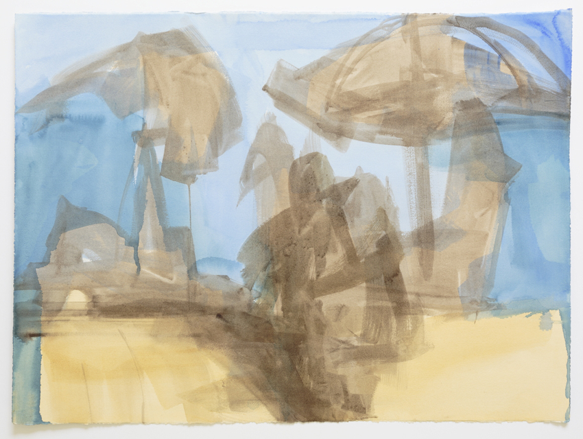 Melbourne artist Rebecca Jones - Artwork - Drawing - Coast - Scorcher