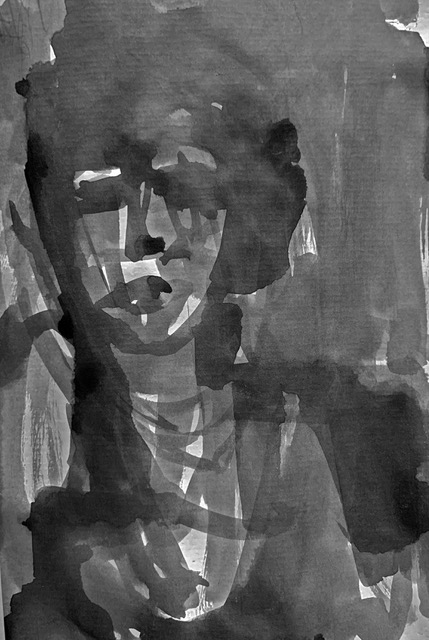 Fast Drawing series by Melbourne artist Rebecca Jones