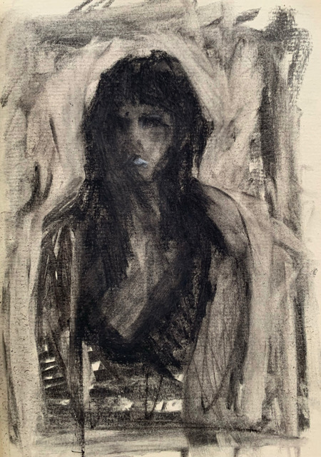 Fast Drawing series by Melbourne artist Rebecca Jones