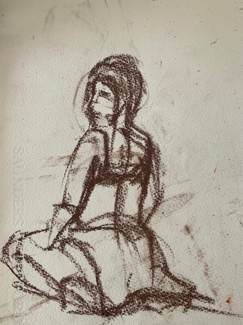 drawing by Melbourne artist Rebecca Jones