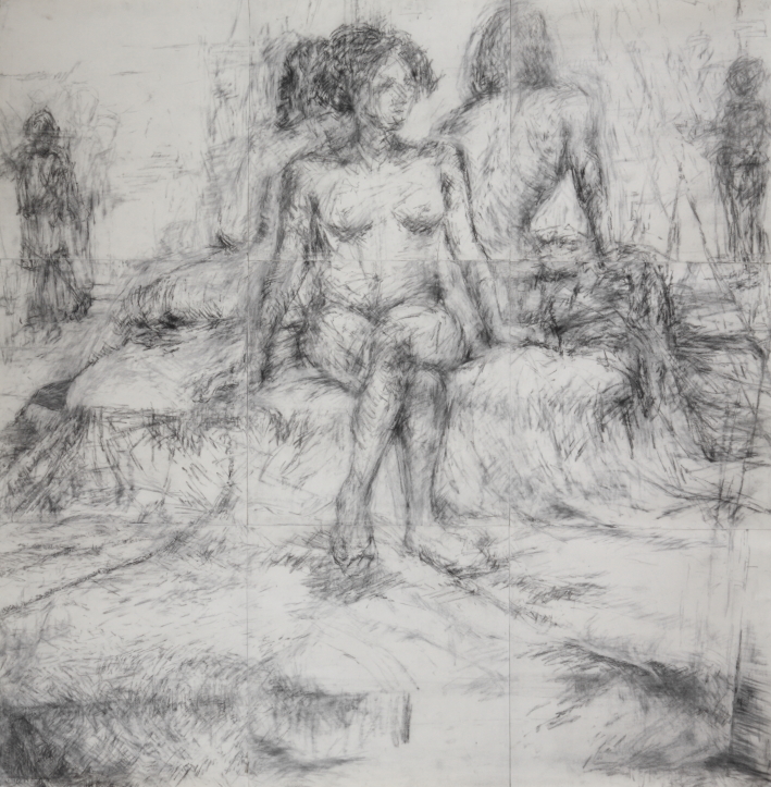 Melbourne artist Rebecca Jones - Artwork - Drawing - New York Drawings - Untitled