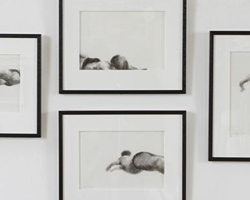 Melbourne artist Rebecca Jones - Artwork - Drawing - Swimming - Depth - Squad Series