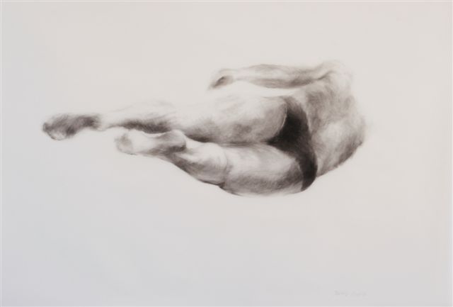 Melbourne artist Rebecca Jones - Artwork - Drawing - Swimming - Depth - Whirling