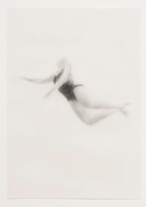 Melbourne artist Rebecca Jones - Artwork - Drawing - Swimming - Flow 10