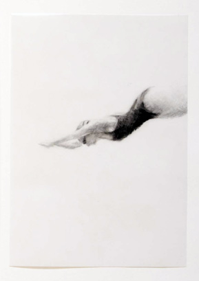 Melbourne artist Rebecca Jones - Artwork - Drawing - Swimming - Flow 12