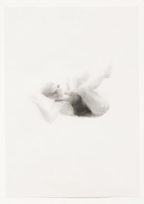 Melbourne artist Rebecca Jones - Artwork - Drawing - Swimming - Flow 5