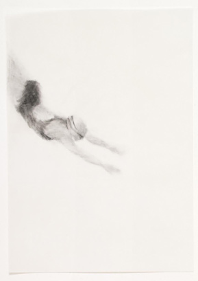 Melbourne artist Rebecca Jones - Artwork - Drawing - Swimming - Flow 7