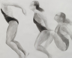 Melbourne artist Rebecca Jones - Artwork - Drawing - Crest