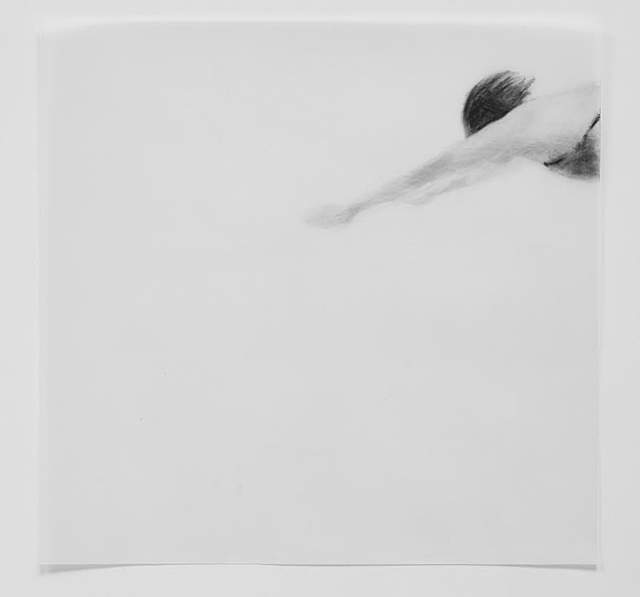 Melbourne artist Rebecca Jones's drawing - Under the Wave 1