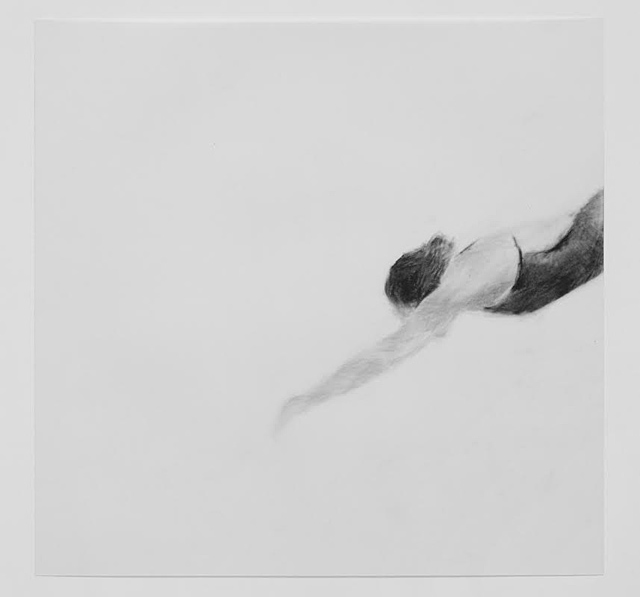 Melbourne artist Rebecca Jones's drawing - Under the Wave 2