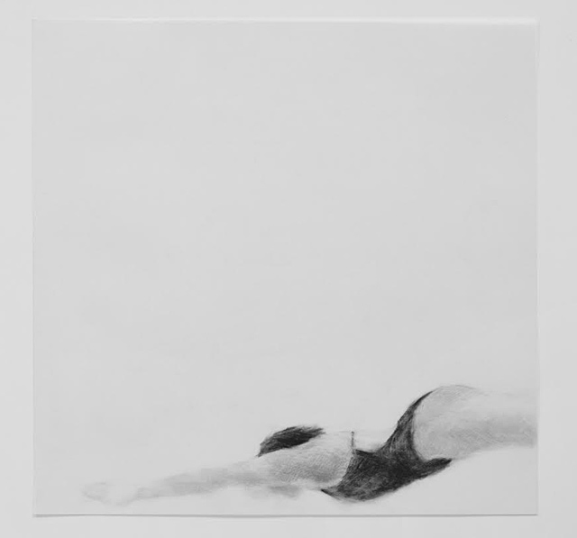 Melbourne artist Rebecca Jones's drawing - Under the Wave 4