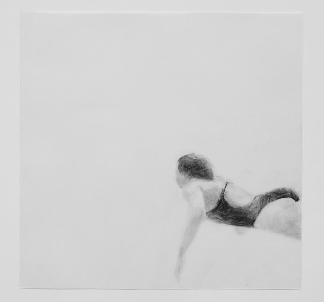 Melbourne artist Rebecca Jones's drawing - Under the Wave 5