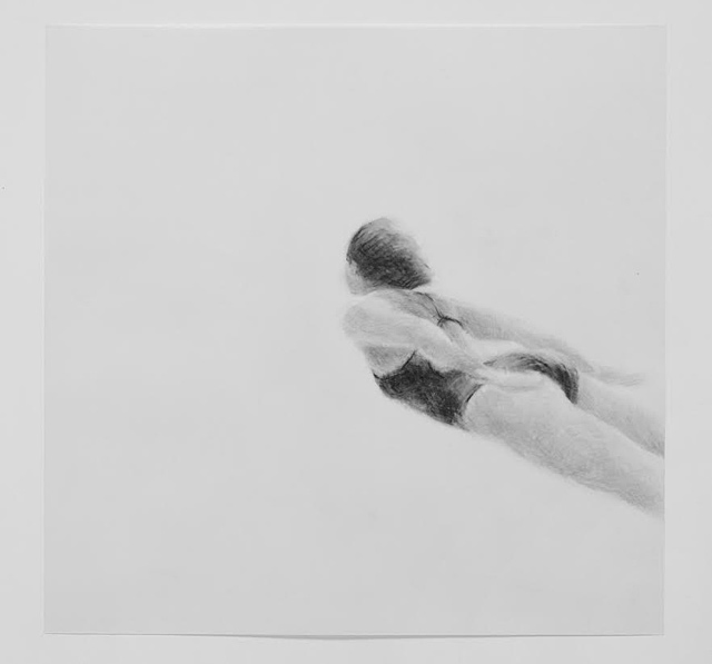 Melbourne artist Rebecca Jones's drawing - Under the Wave 6