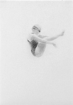 Melbourne artist Rebecca Jones - Artwork - Drawing - Swimming - Tumbleturn 16