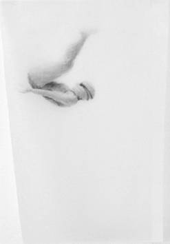 Melbourne artist Rebecca Jones - Artwork - Drawing - Swimming - Tumbleturn 8