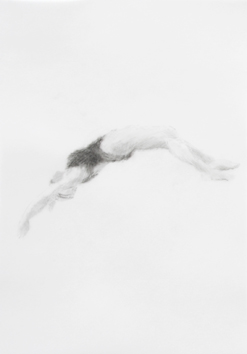 Melbourne artist Rebecca Jones's drawing - Swimming - Water 10