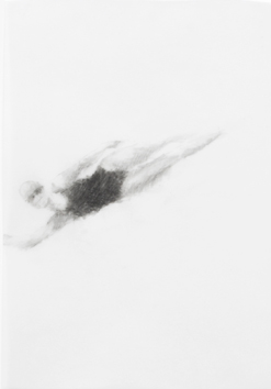 Melbourne artist Rebecca Jones's drawing - Swimming - Water 11