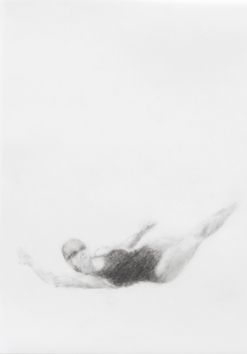 Melbourne artist Rebecca Jones's drawing - Swimming - Water 2