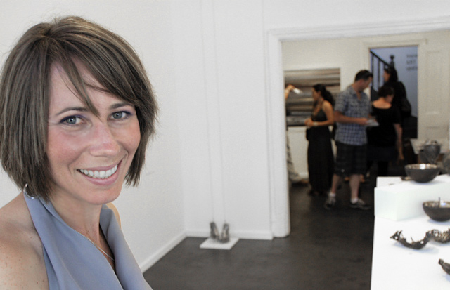 Melbourne artist Rebecca Jones - Exhibition - Launch 3 (2010)