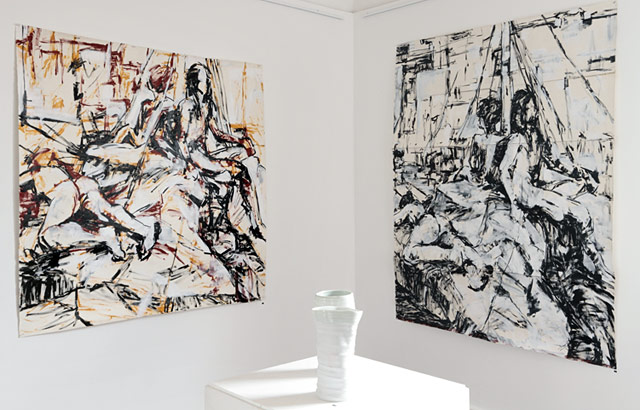 Melbourne artist Rebecca Jones - Exhibition - New York Drawings (2011)