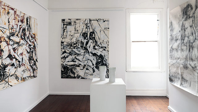 Melbourne artist Rebecca Jones - Exhibition - New York Drawings (2011)