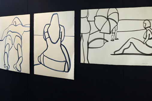 Melbourne artist Rebecca Jones - Exhibition - Coast (2016)