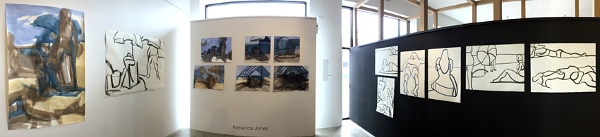 Melbourne artist Rebecca Jones - Exhibition - Coast (2016)