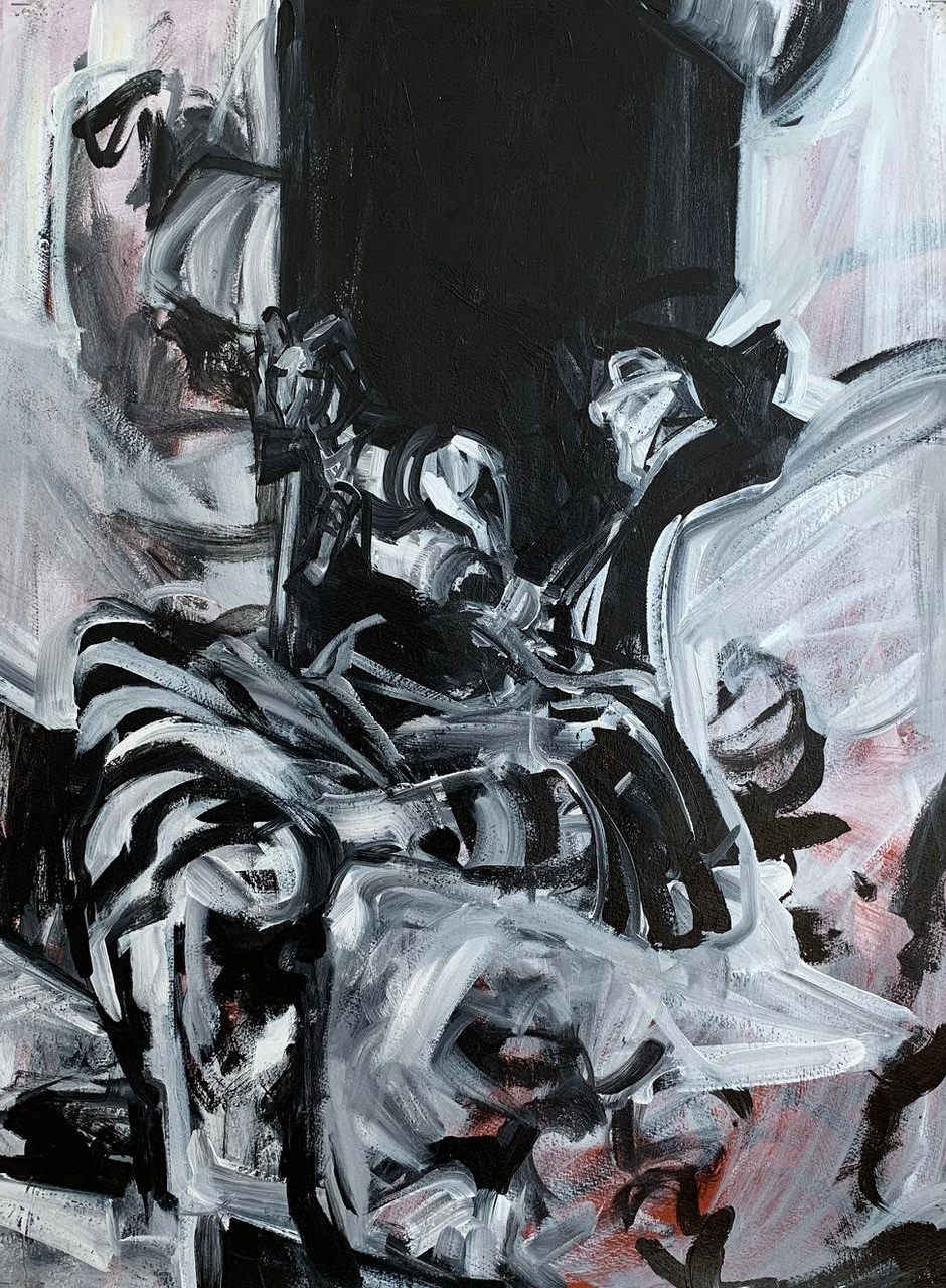 Melbourne artist Rebecca Jones - Artwork - Painting - Camouflage