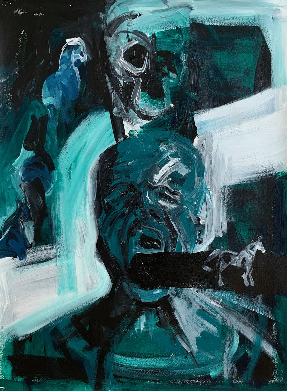 Melbourne artist Rebecca Jones - Artwork - Painting - Horse