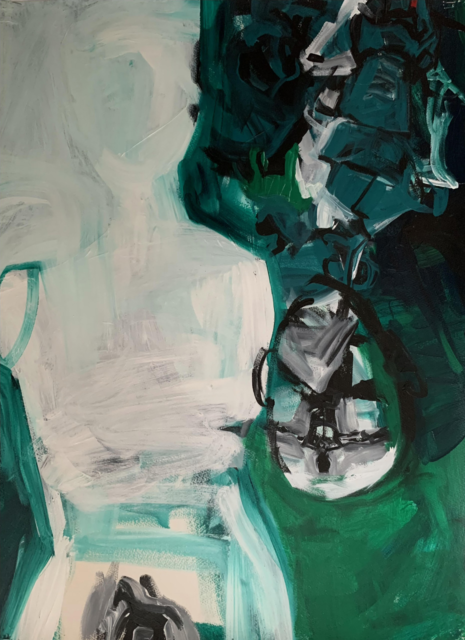 Melbourne artist Rebecca Jones - Artwork - Painting - What is not Said